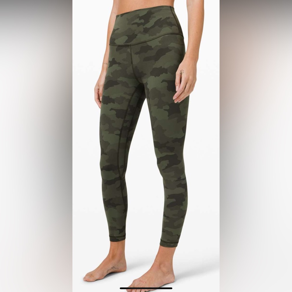 Lululemon Align Pant 23” - Heritage 365 Camo Green Twill Multi